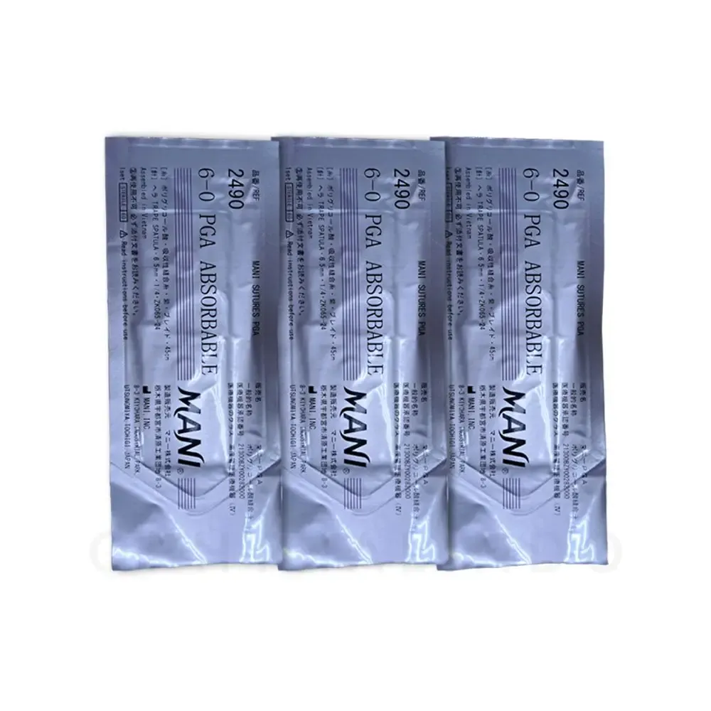 MANI Sutures PGA 6-0 45 cm — view 2