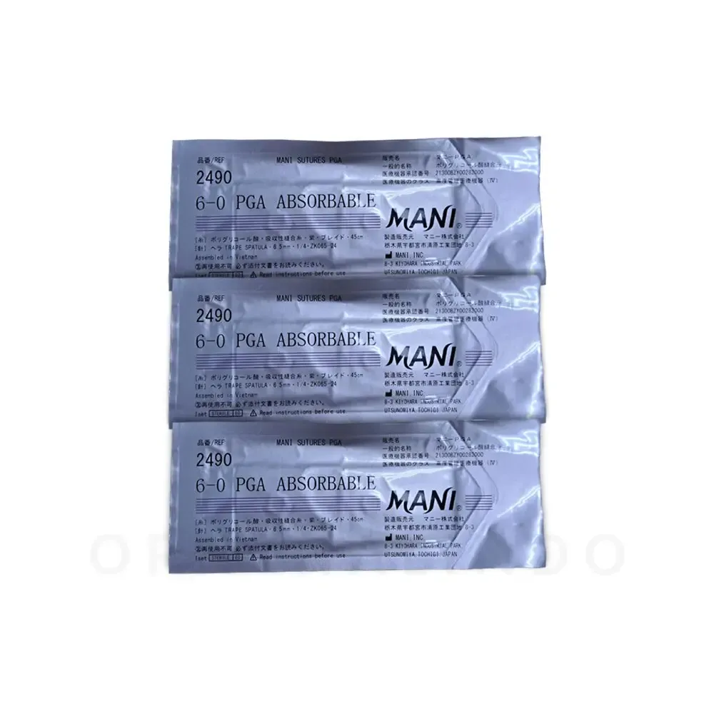 MANI Sutures PGA 6-0 45 cm — view 3