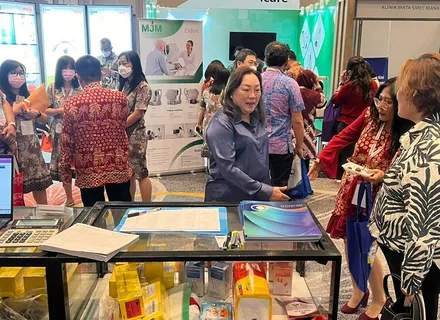 Ophthalindo at an ophthalmology congress